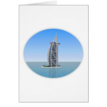 Burj Al Arab Hotel Dubai: 3D Model: Card