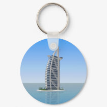 Burj Al Arab Hotel Dubai: 3D Model: keychains