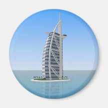 Burj Al Arab Hotel Dubai: 3D Model: Refrigerator Magnets