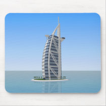 Burj Al Arab Hotel Dubai: 3D Model: Mouse Pad