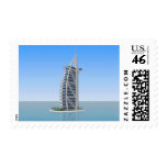 Burj Al Arab Hotel Dubai: 3D Model: Postage Stamps