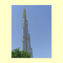 Burj Dubai - Dubai Tower postcards