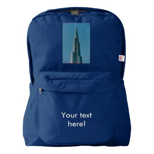 Burj Khalifa,Dubai Backpack Zazzle