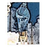 Burkarocket Postcard