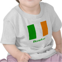 Burke Irish Flag t-shirts