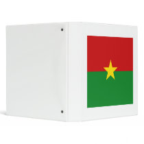 Burkina Faso Vinyl Binder