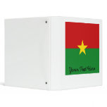 Burkina Faso Vinyl Binder