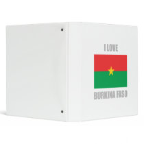 Burkina Faso Vinyl Binder