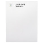 Burkina Faso Coat of Arms Letterhead