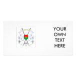 Burkina Faso Coat of Arms Personalized Photo Card