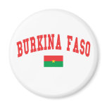 Burkina Faso College Style magnets