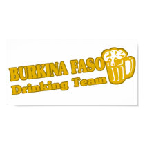 Burkina Faso Drinking Team posters by repofcountries Burkina Faso Drinking Team posters