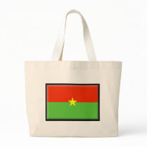 Burkina Faso Flag Canvas Bags
