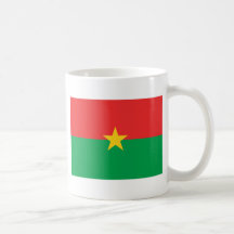 Burkina Faso Flag BF Mugs