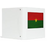 Burkina Faso Flag 3 Ring Binders