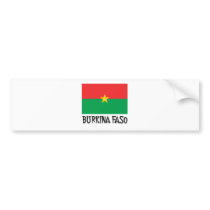 Burkina Faso Flag bumper stickers