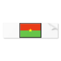 Burkina Faso Flag bumper stickers