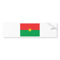 Burkina Faso Flag bumper stickers
