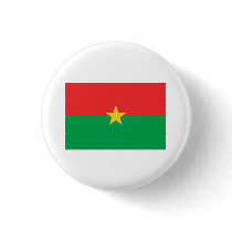 Burkina Faso FLAG International buttons by flagshirt Burkina Faso FLAG International buttons