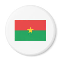 Burkina Faso FLAG International magnets