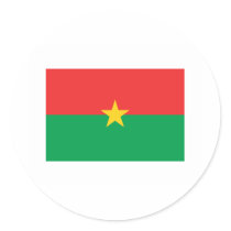 Burkina Faso FLAG International stickers
