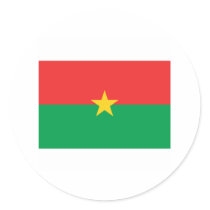 Burkina Faso FLAG International stickers