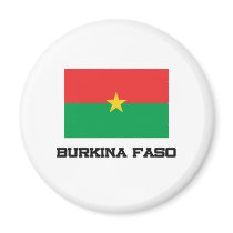 Burkina Faso Flag magnets