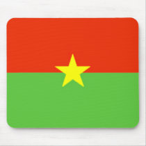 Burkina Faso Flag Mousepad by jacinto888 Burkina Faso Flag Mousepad