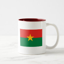 Burkina Faso Flag Mug