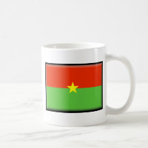 Burkina Faso Flag Mugs