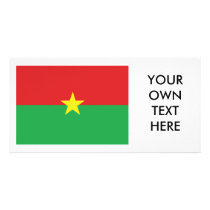 Burkina Faso Flag photo cards by flagshirts Burkina Faso Flag photo cards