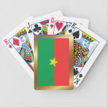 Burkina Faso Flag Playing Cards playing cards