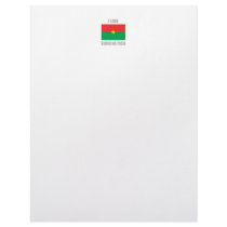 Burkina Faso Letterhead