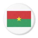 Burkina Faso National Flag magnets