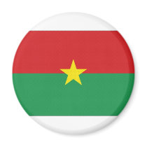 Burkina Faso National Flag Fridge Magnets