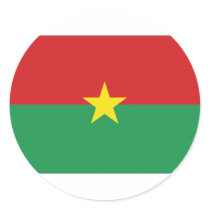 Burkina Faso National Flag stickers by All_Flags Burkina Faso National Flag stickers