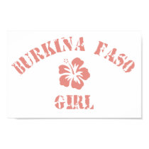 Burkina Faso Pink Girl posters by repofcountries Burkina Faso Pink Girl posters
