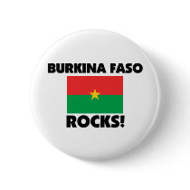 Burkina Faso Rocks buttons by flagshirt Burkina Faso Rocks buttons