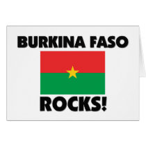 Burkina Faso Rocks cards