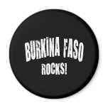 Burkina Faso Rocks! magnets