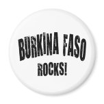Burkina Faso Rocks! magnets