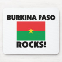 Burkina Faso Rocks mousepads