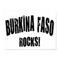 Burkina Faso Rocks! posters by repofcountries Burkina Faso Rocks! posters