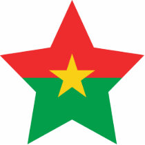 Burkina+Faso Star Photo Cutout