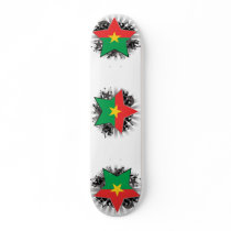 Burkina Faso Star Skateboards