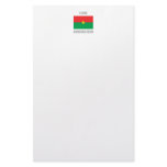Burkina Faso Personalized Stationery