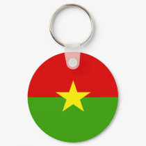 Burkina Flag keychains by coolcountry Burkina Flag keychains