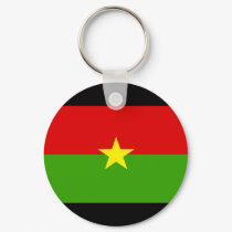 Burkina Flag keychains by coolcountry Burkina Flag keychains