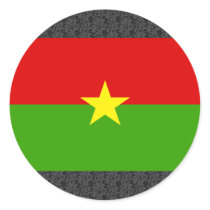 Burkina Flag stickers