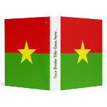 Burkina High quality Flag 3 Ring Binders